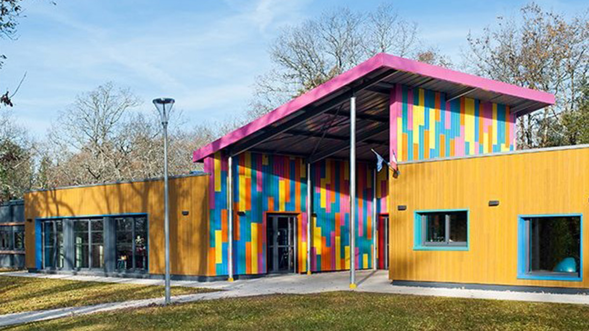 Construction d'un ALSH et d'une crèche en modulaire à Puymoyen