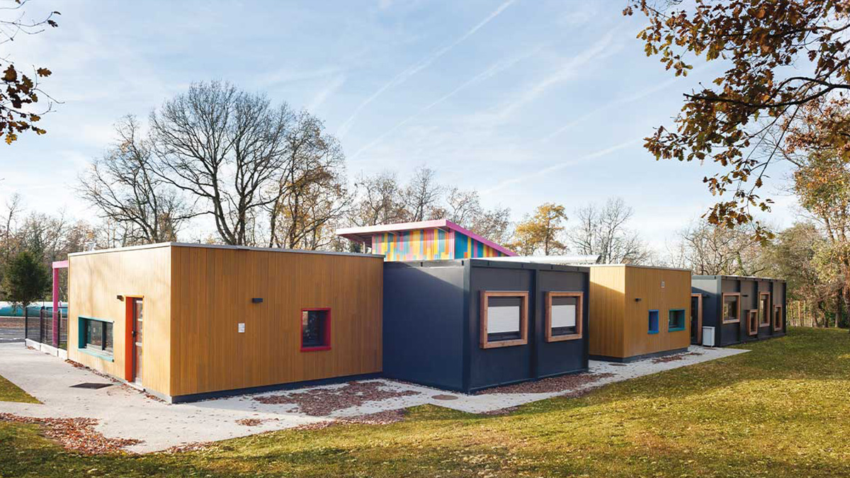 Iléana POPEA / Construction d'un ALSH et d'une crèche en modulaire à Puymoyen