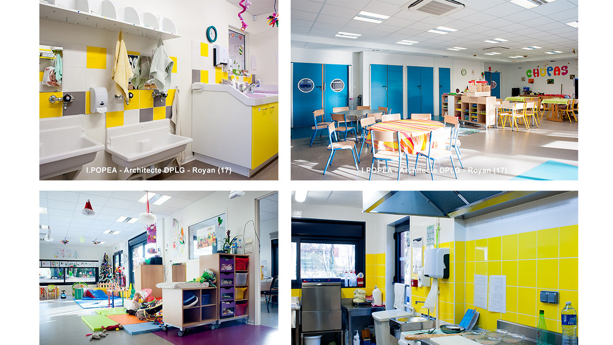 Iléana POPEA / Construction d'un ALSH et d'une crèche en modulaire à Puymoyen