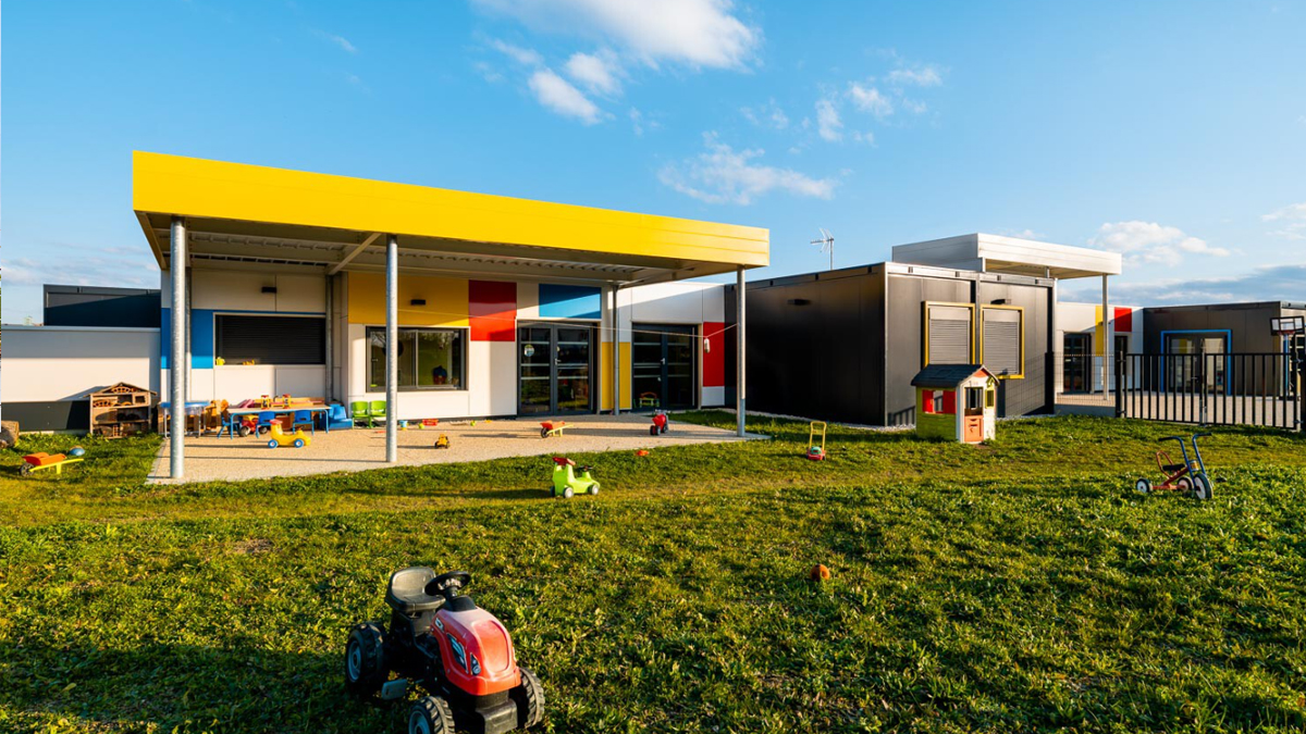 Iléana POPEA / Construction d'un pôle enfance en modulaire à Vars