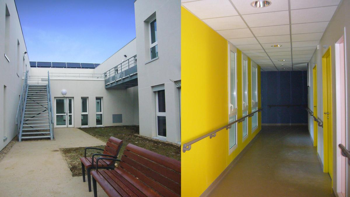 Iléana POPEA / Construction de centres d'hébergements et de soins gériatriques à Rochefort