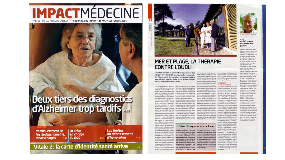 Iléana POPEA / Réhabilitation d'un EHPAD à St Georges-de-Didonne