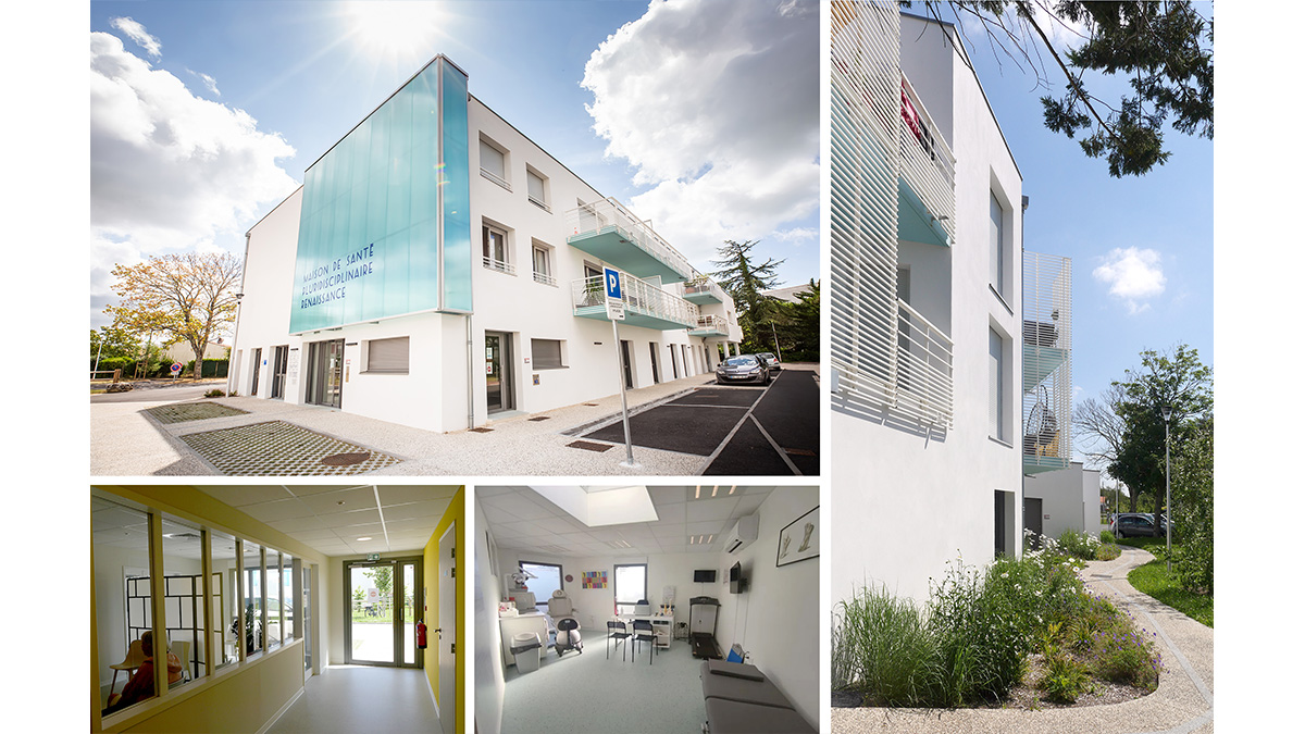 Iléana POPEA / Construction d'une maison de santé et de 15 logements à Royan