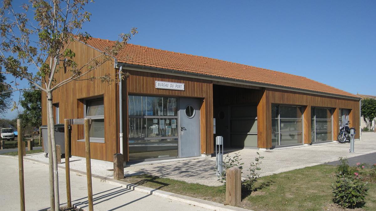 Construction d'une capitainerie