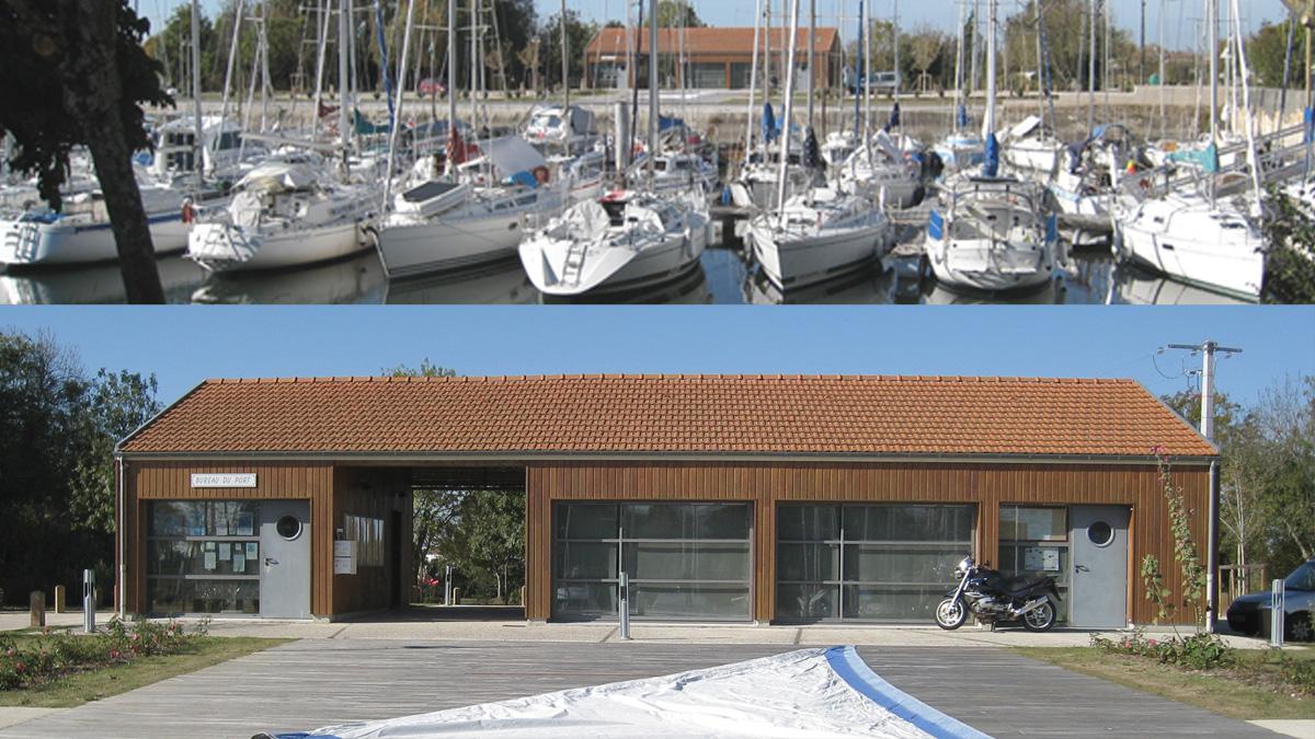 Iléana POPEA / Construction d'une capitainerie