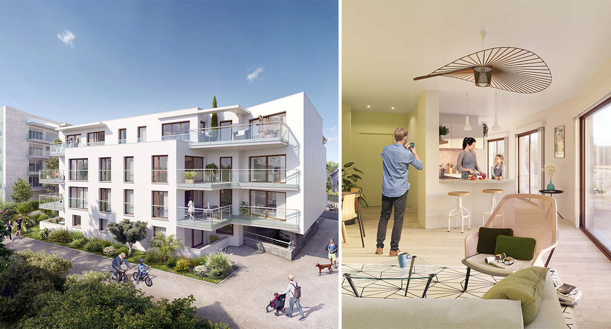 Iléana POPEA / Construction d'une résidence de 19 logements à Royan - 