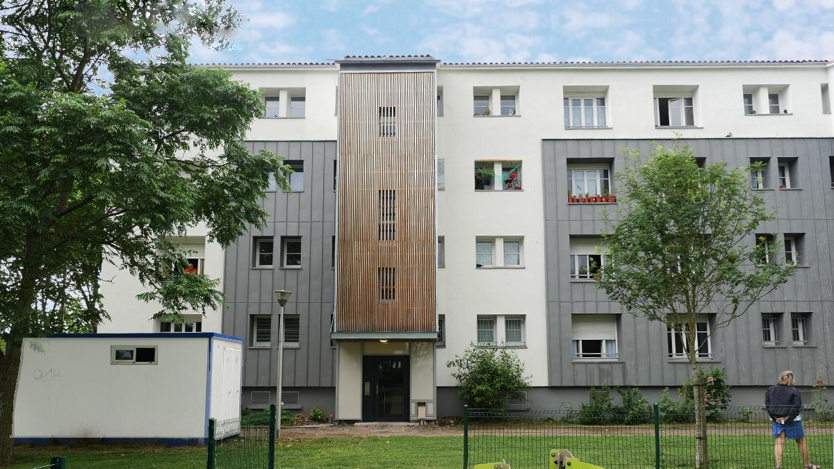 Réhabilitation d'une résidence de 24 logements à Rochefort 