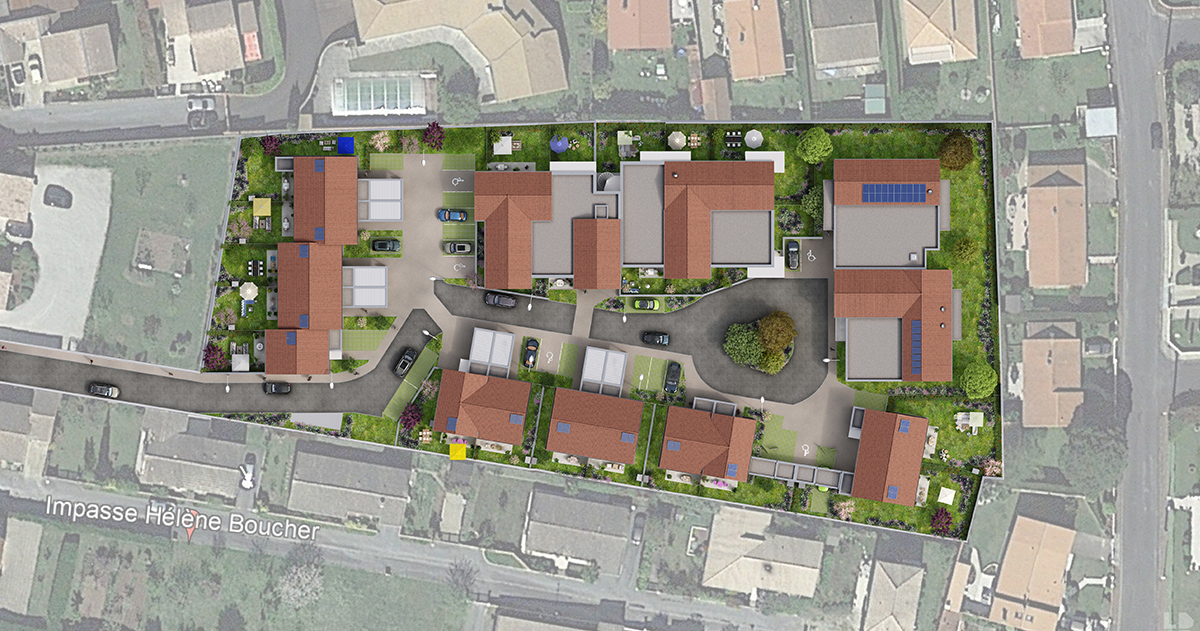 Iléana POPEA / Construction de 2 résidences de 11 et 20 logements et 13 villas à Royan
