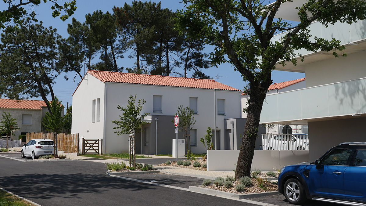 Iléana POPEA / Construction d'une résidence de 33 logements et 13 villas à Vaux-sur-mer