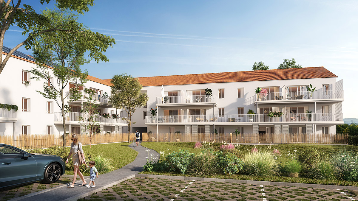 Construction d'une résidence de 48 logements à St Pierre d'Oléron - EN COURS 