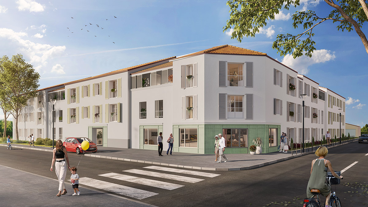 Iléana POPEA / Construction d'une résidence de 48 logements à St Pierre d'Oléron - EN COURS 