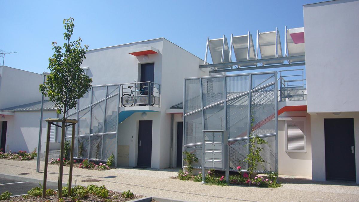 Reconstruction de 60 logements sociaux  à Royan - “La Cité Blanche”