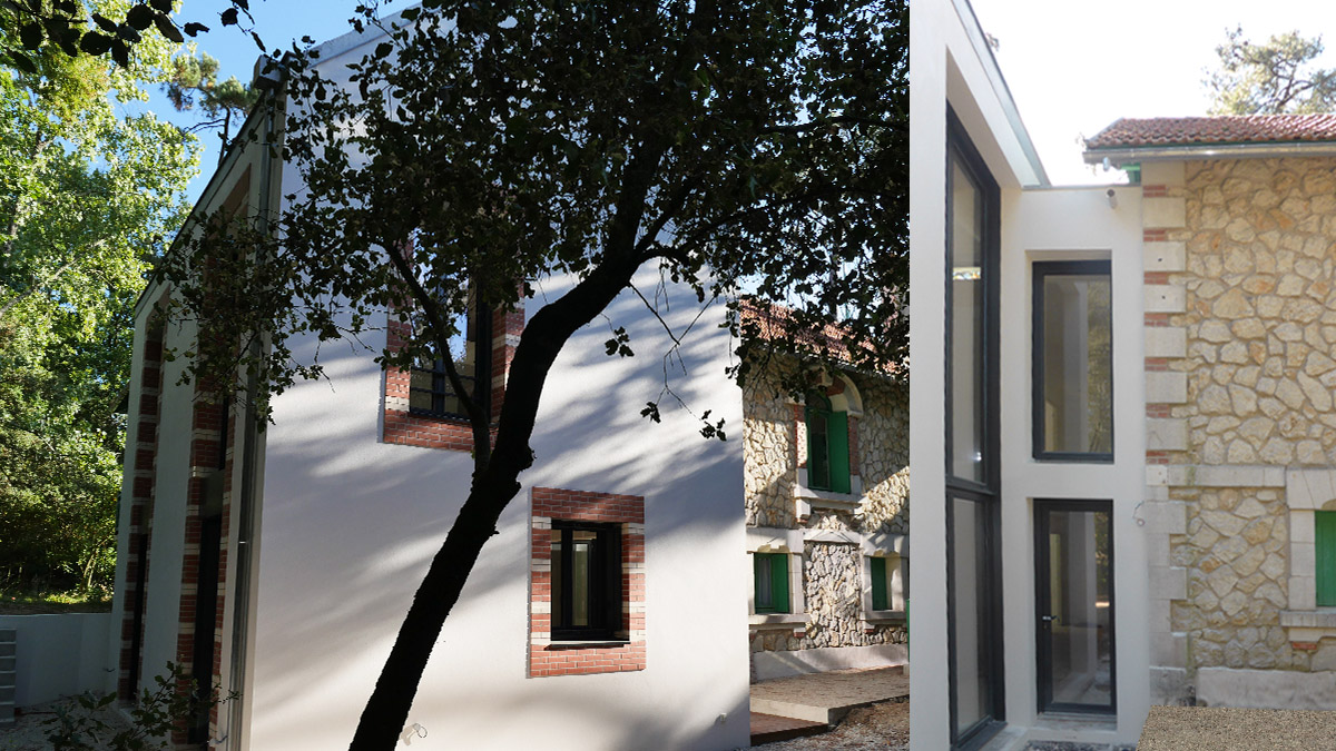 Iléana POPEA / Villa DA - Extension d'une villa de style balnéaire 