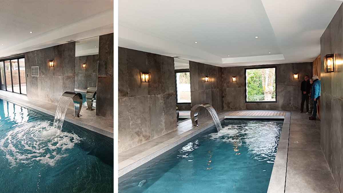 Iléana POPEA / Villa M.  - Extension d'une villa avec piscine intérieure