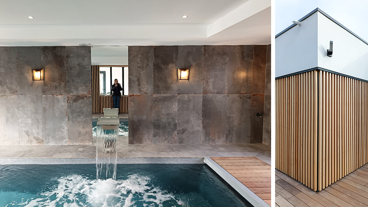 Iléana POPEA / Villa M.  - Extension d'une villa avec piscine intérieure