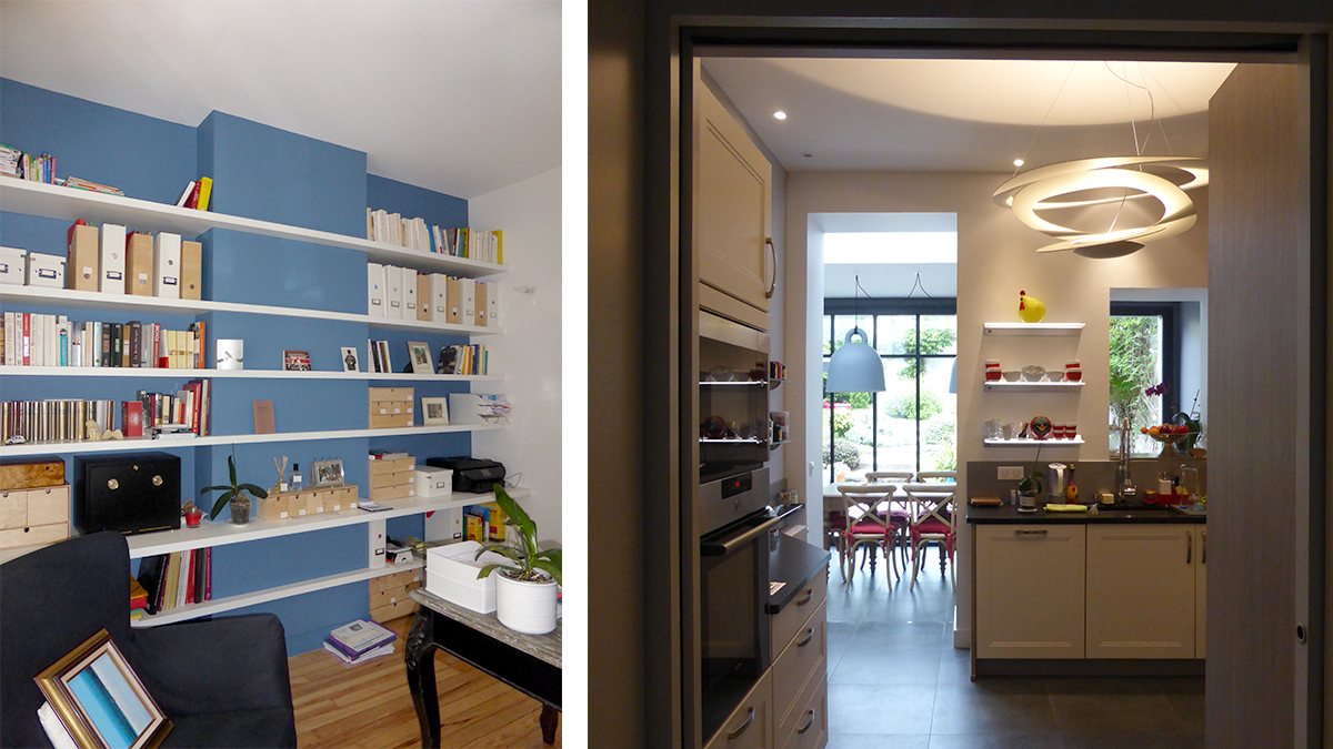 Iléana POPEA / Maison HEN. - Extension et rénovation d'une maison de ville