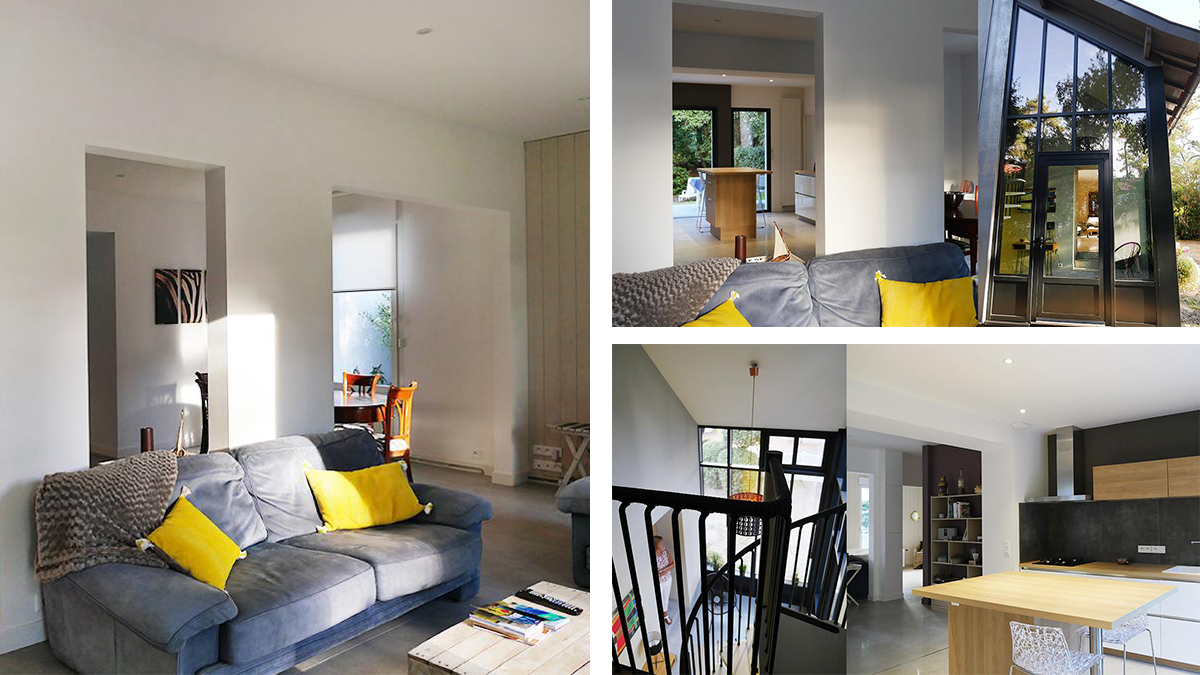 Iléana POPEA / Villa GE. - Extension et rénovation d'une villa 