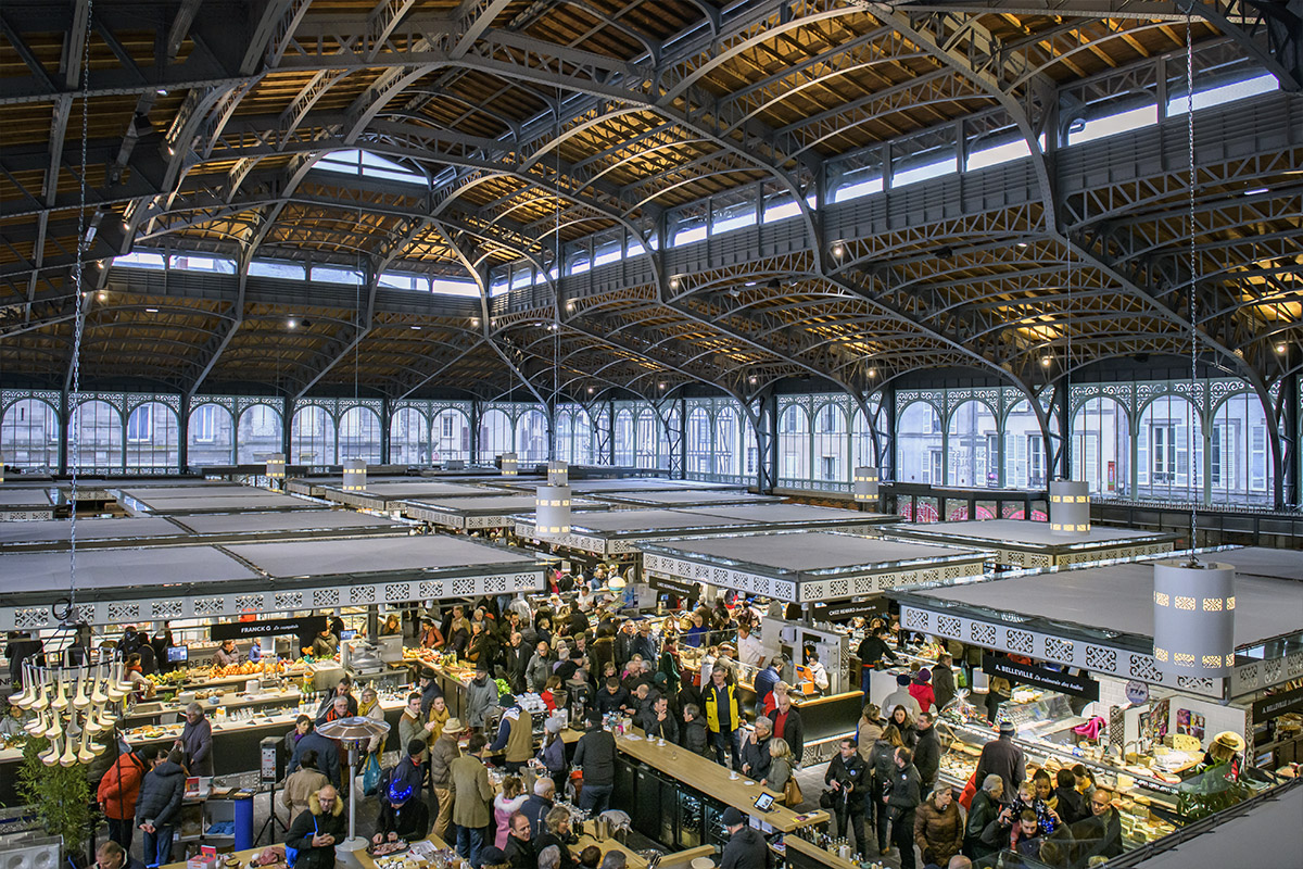 Iléana POPEA / Halles centrales de Limoges - Réhabilitation