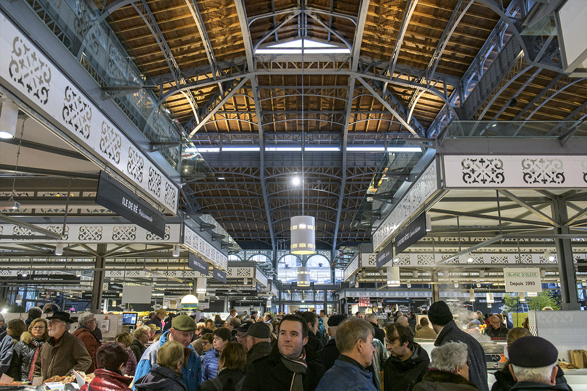 Iléana POPEA / Halles centrales de Limoges - Réhabilitation