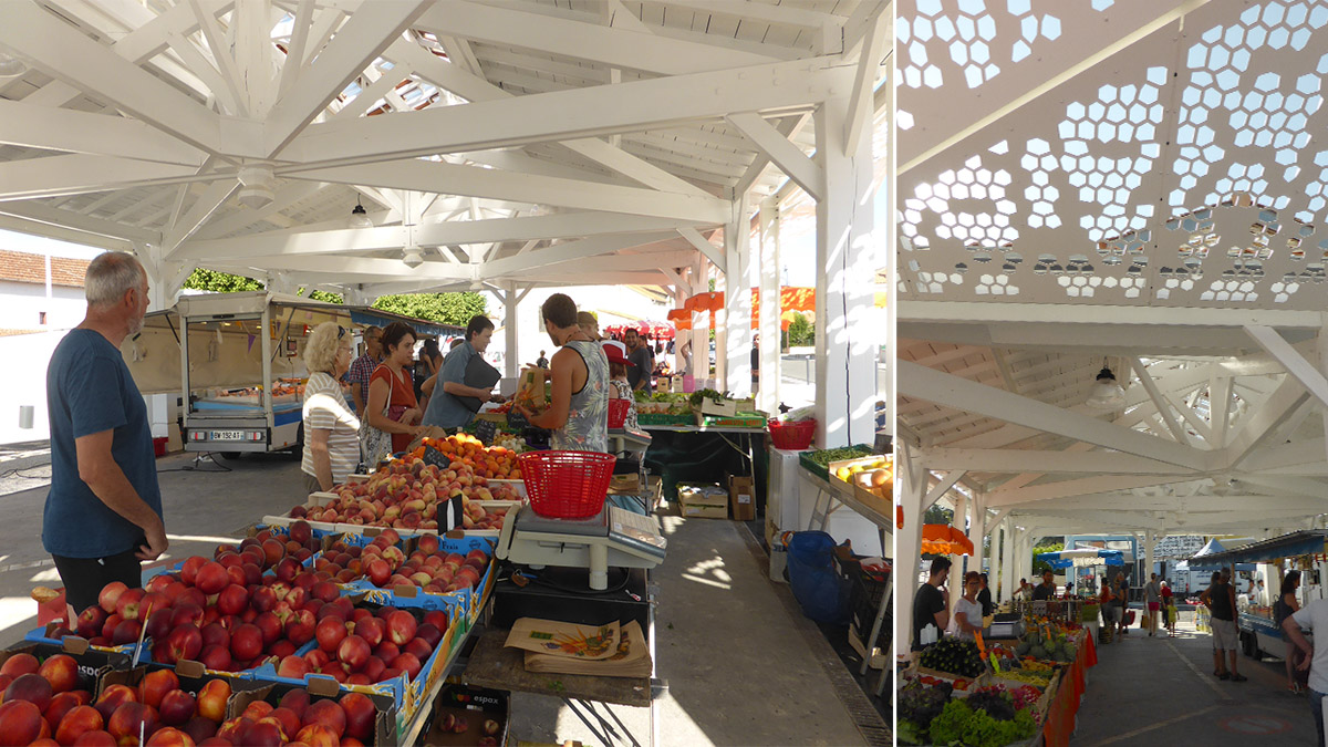 Iléana POPEA / Halles et cases commerciales des Mathes