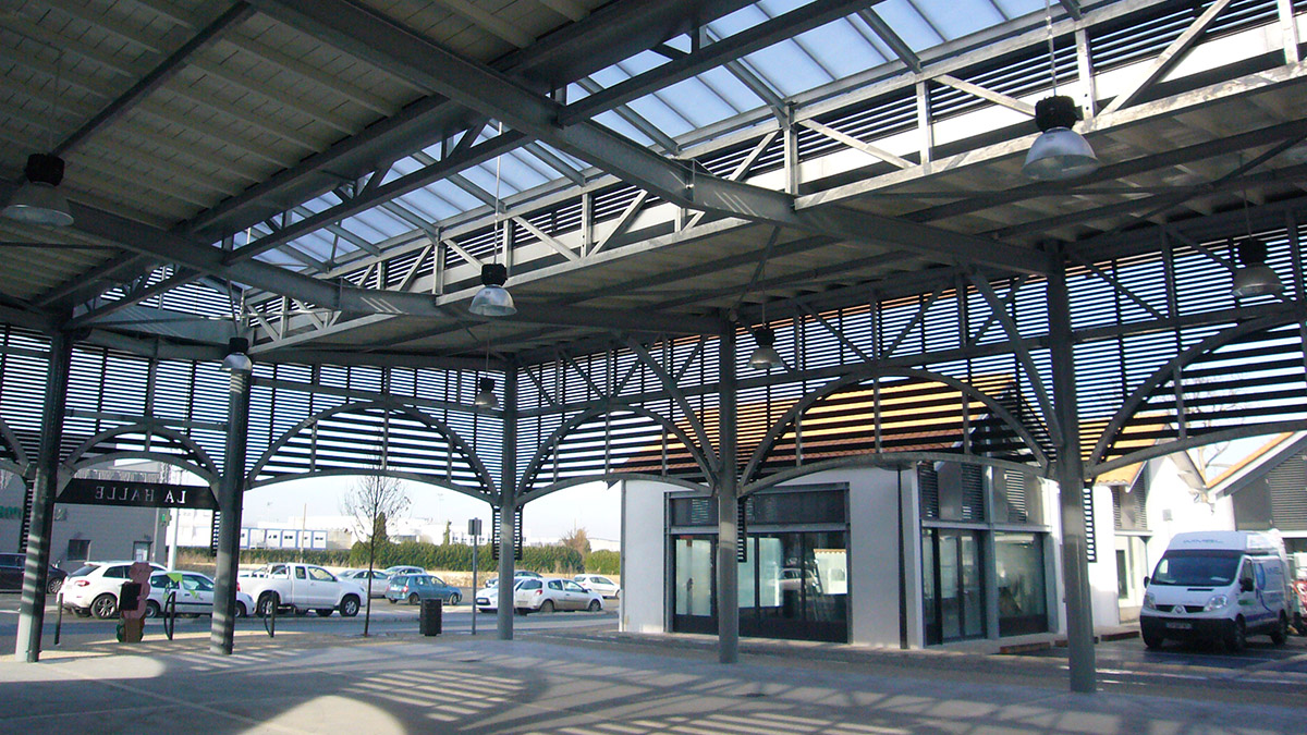 Iléana POPEA / Halles d'Aigrefeuille et cases commerciales