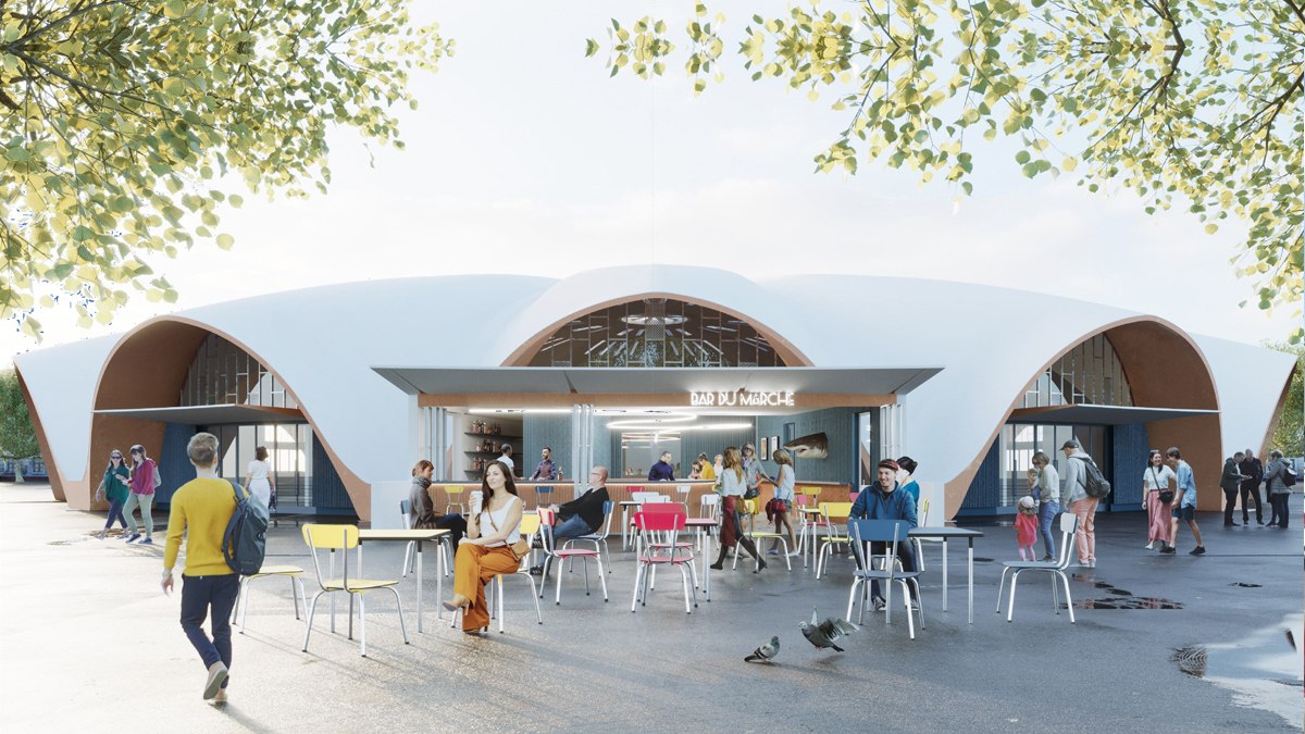 Réhabilitation du marché central de Royan - Candidature