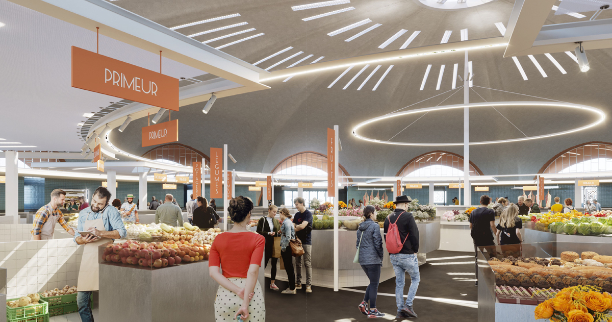 Iléana POPEA / Réhabilitation du marché central de Royan - Candidature