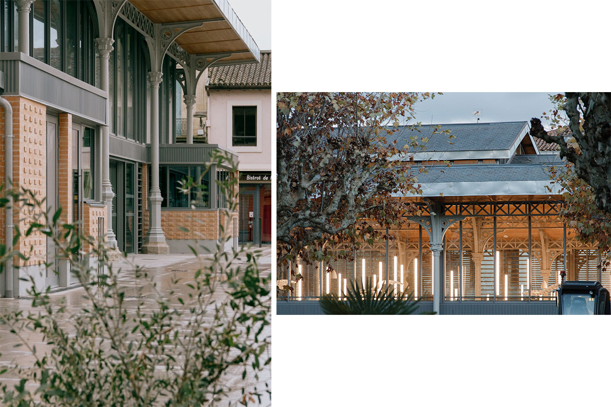 Iléana POPEA / Halles de Bergerac - Réhabilitation et aménagement de la place
