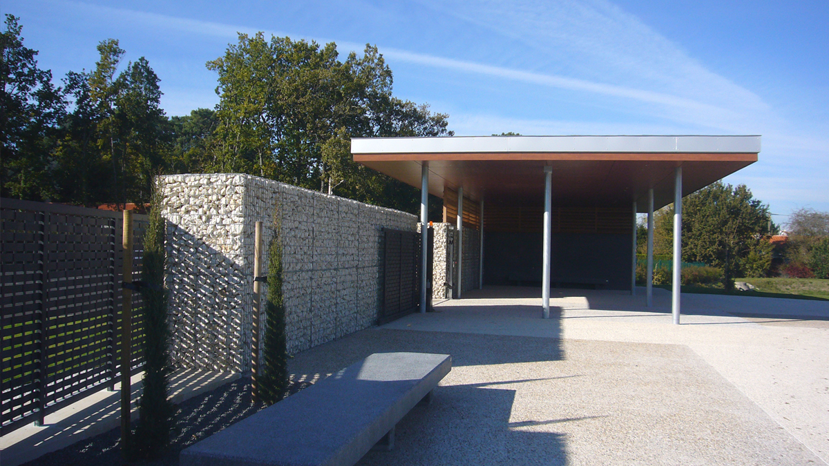 Iléana POPEA / Aménagement de l'entrée du cimetière de St Palais